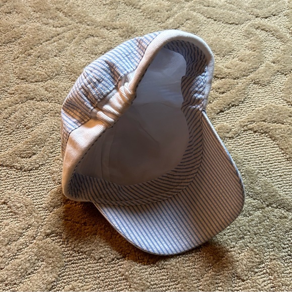 Janie and Jack nautical striped hat. Size 18 to 24 Months. 💙⚓️ - Picture 6 of 7